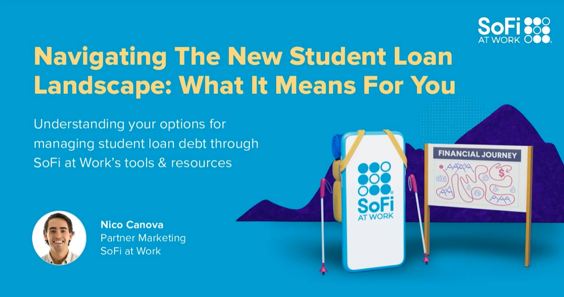 Webinar: The New Student Loan Landscape